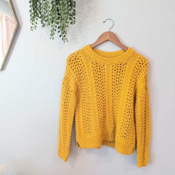 Madewell Women's Mustard Sweater Size Xxs - Picture 2 of 9